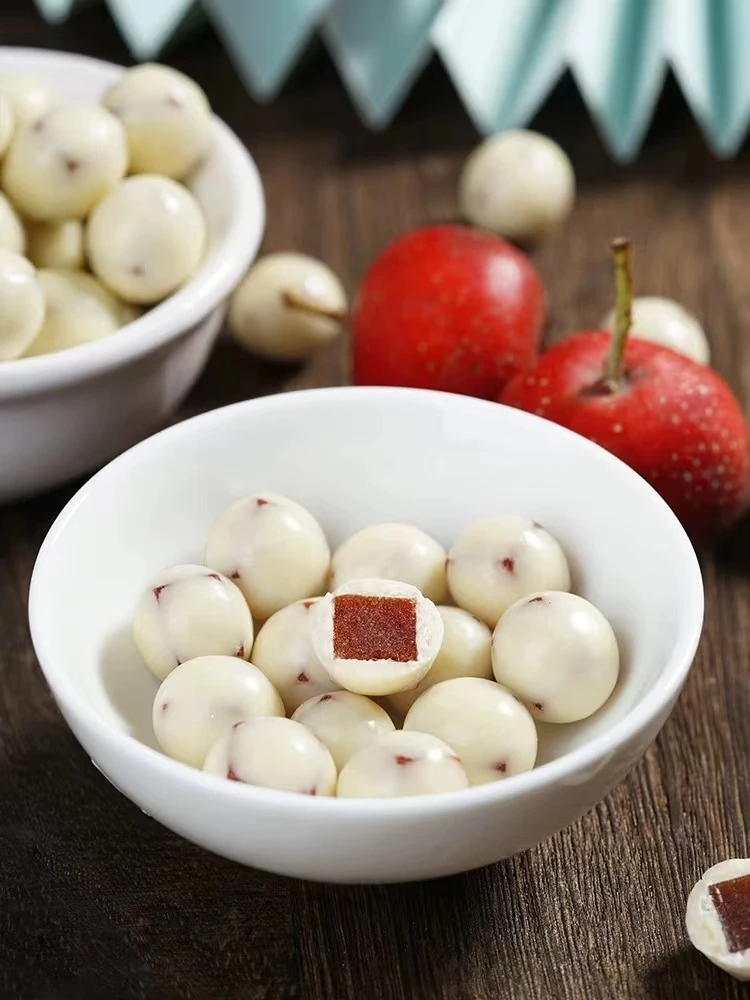 大颗粒高品质酸奶山楂球网红独立包装小吃精选山楂追剧酸甜小零食