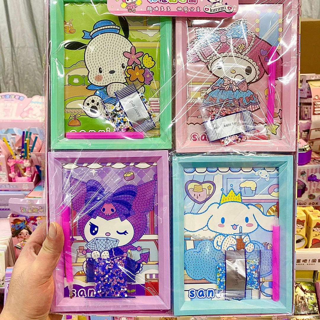 创意卡通新品钻石画版面多多
