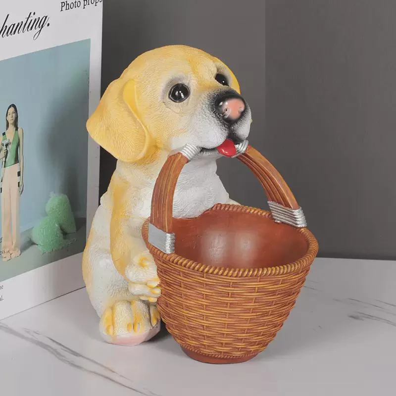 创意可爱狗狗钥匙收纳摆件家居客厅入户玄关装饰品小摆设乔迁礼物