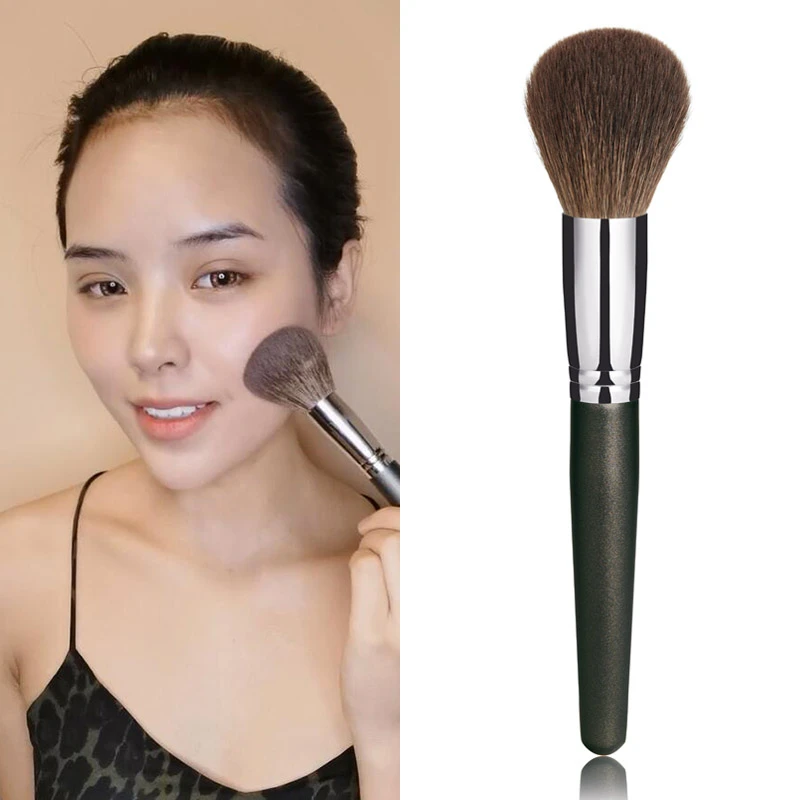 散粉刷子蜜粉刷软毛羊毛定妆刷干粉刷一支装粉饼刷化妆动物毛真毛