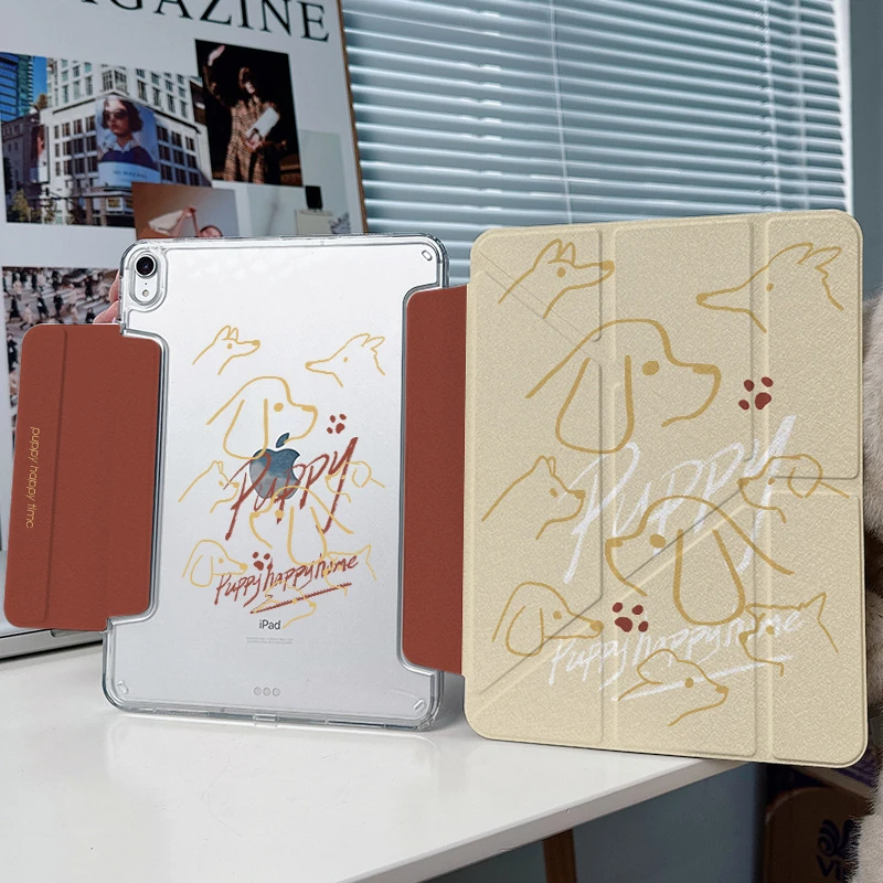 【3+y折x狗】苹果8平板壳ipadair6保护套9华为matepad11.5s小米5pro