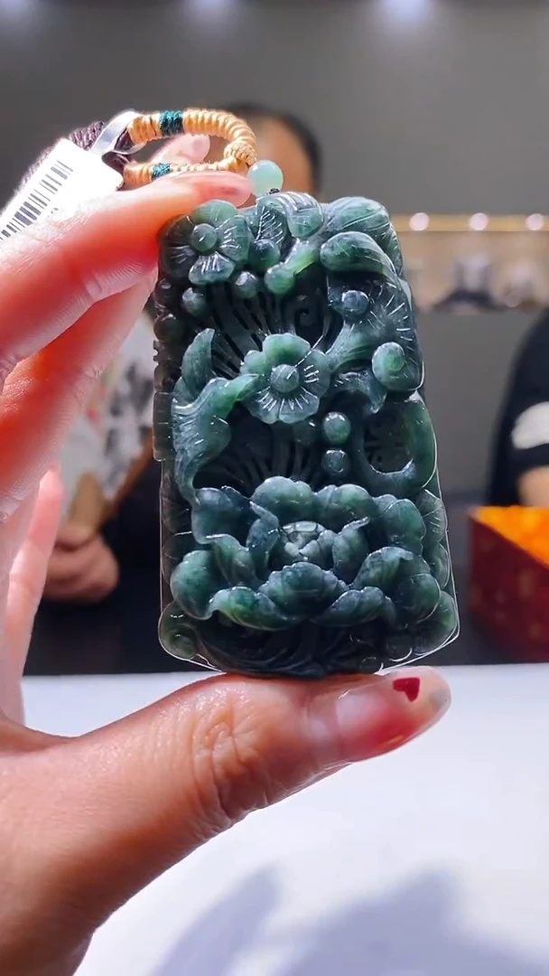 【闪购商品】定制翡翠未镶嵌15/1018/W/花
