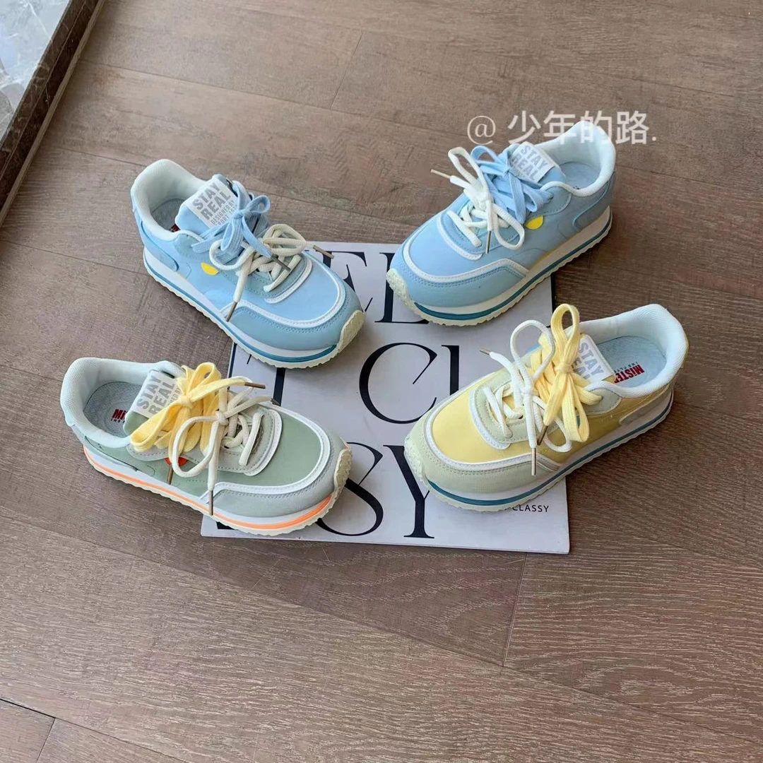 【少年的路】2024时尚百搭小众ins低帮韩版运动鞋