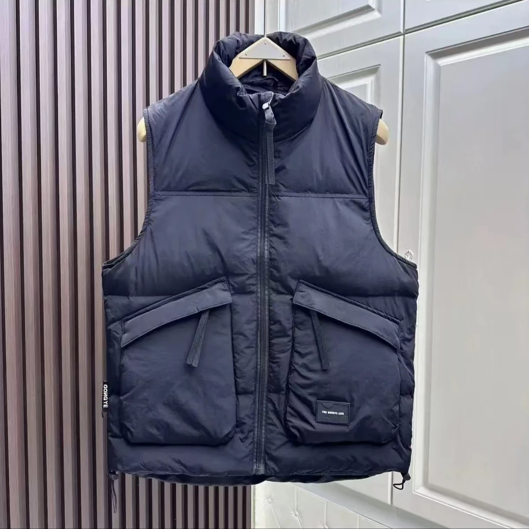 2510#男女士同穿休闲马甲休闲百搭加厚保暖轻便立领马甲