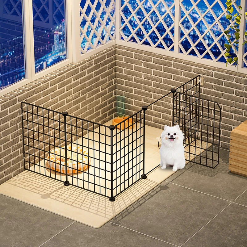 宠物围栏狗狗室内狗屋狗栅栏狗笼子猫笼防越狱训练厕所小型犬狗窝