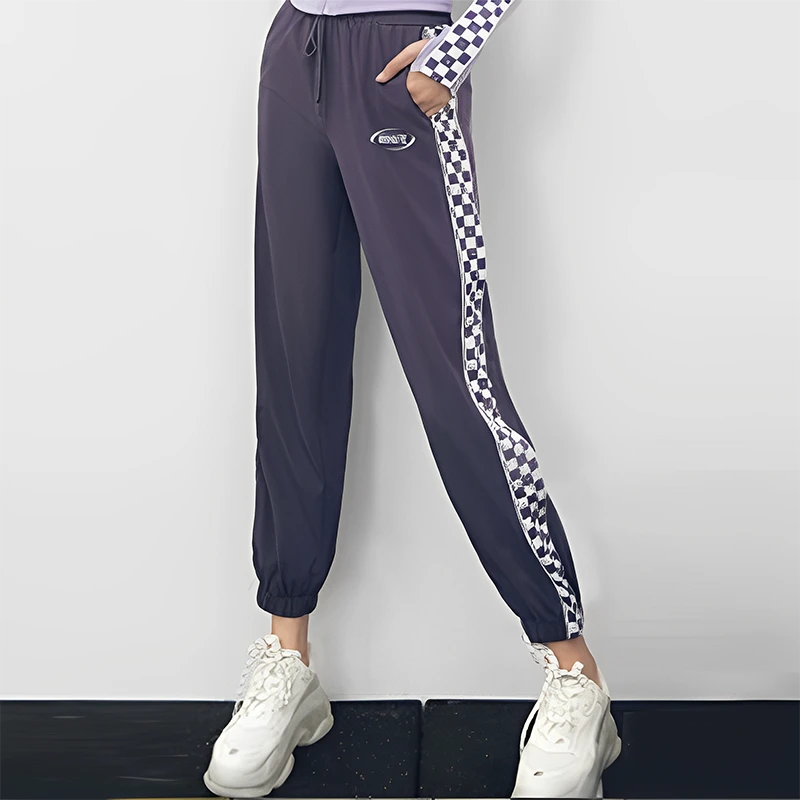 【姗姗快跑】22511运动裤女休闲健身束脚裤运动健身裤跑步速干裤