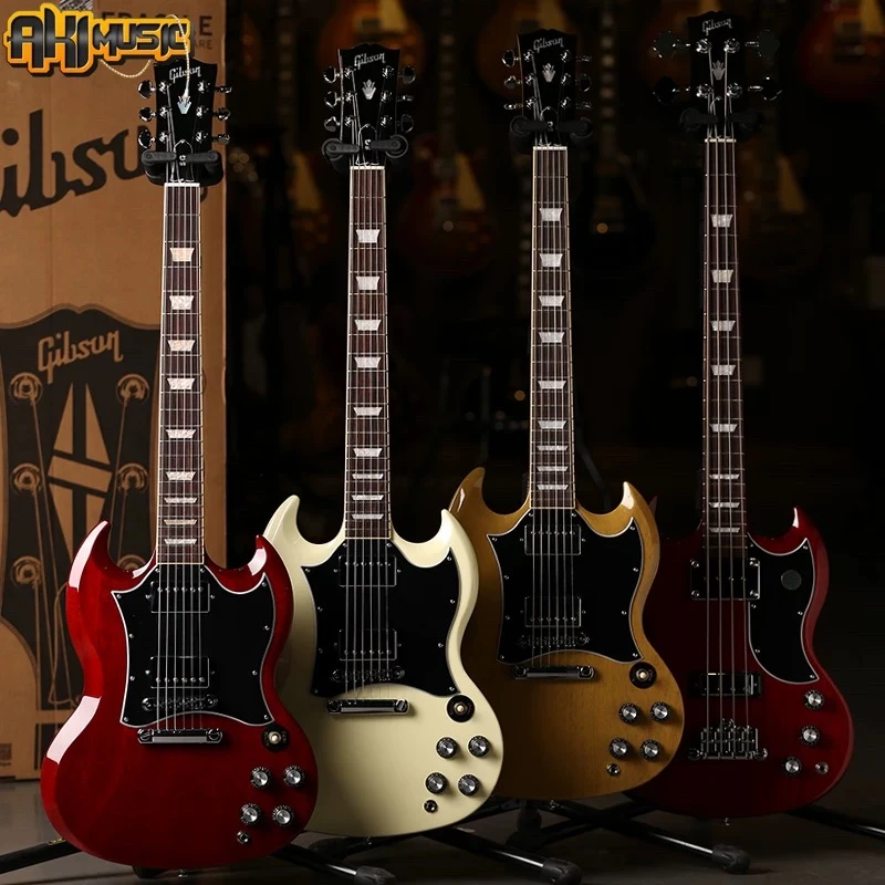北京秋音Gibson USA SG Standard '61 Junior Cherry樱桃红电吉他