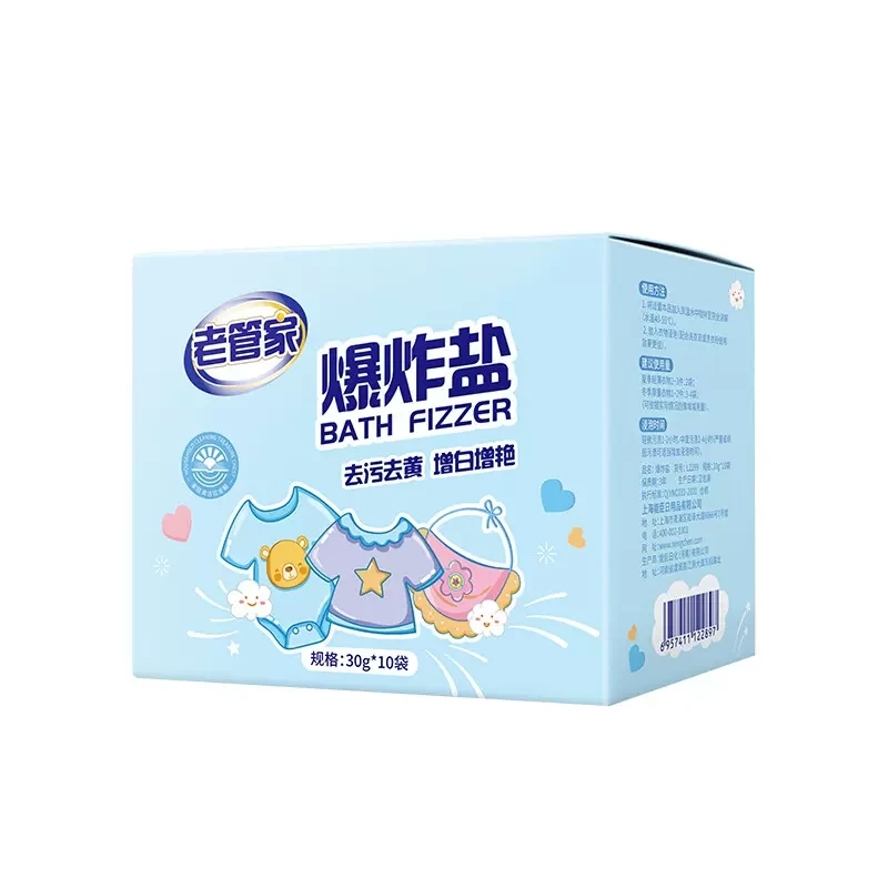 老管家爆炸盐蓝色 300g(30g*10袋*1盒)