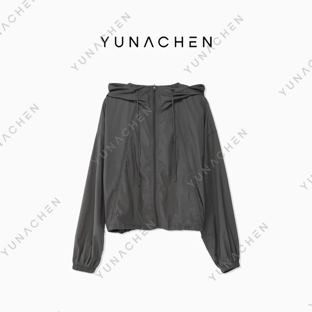 YUNACHEN【漫舞】F5夏季时尚气质休闲百搭梭织外套03-999-W24SW39A