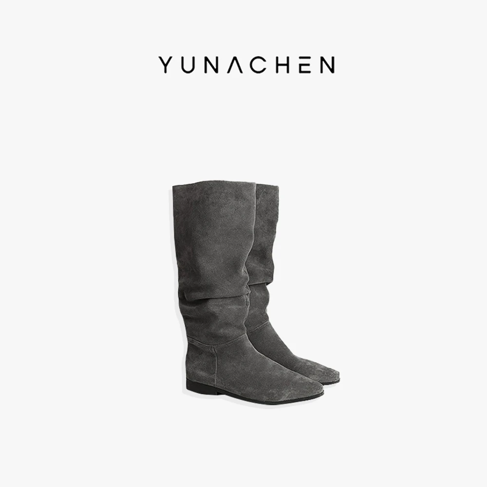 YUNACHEN2023新款时尚长筒靴子65-6636