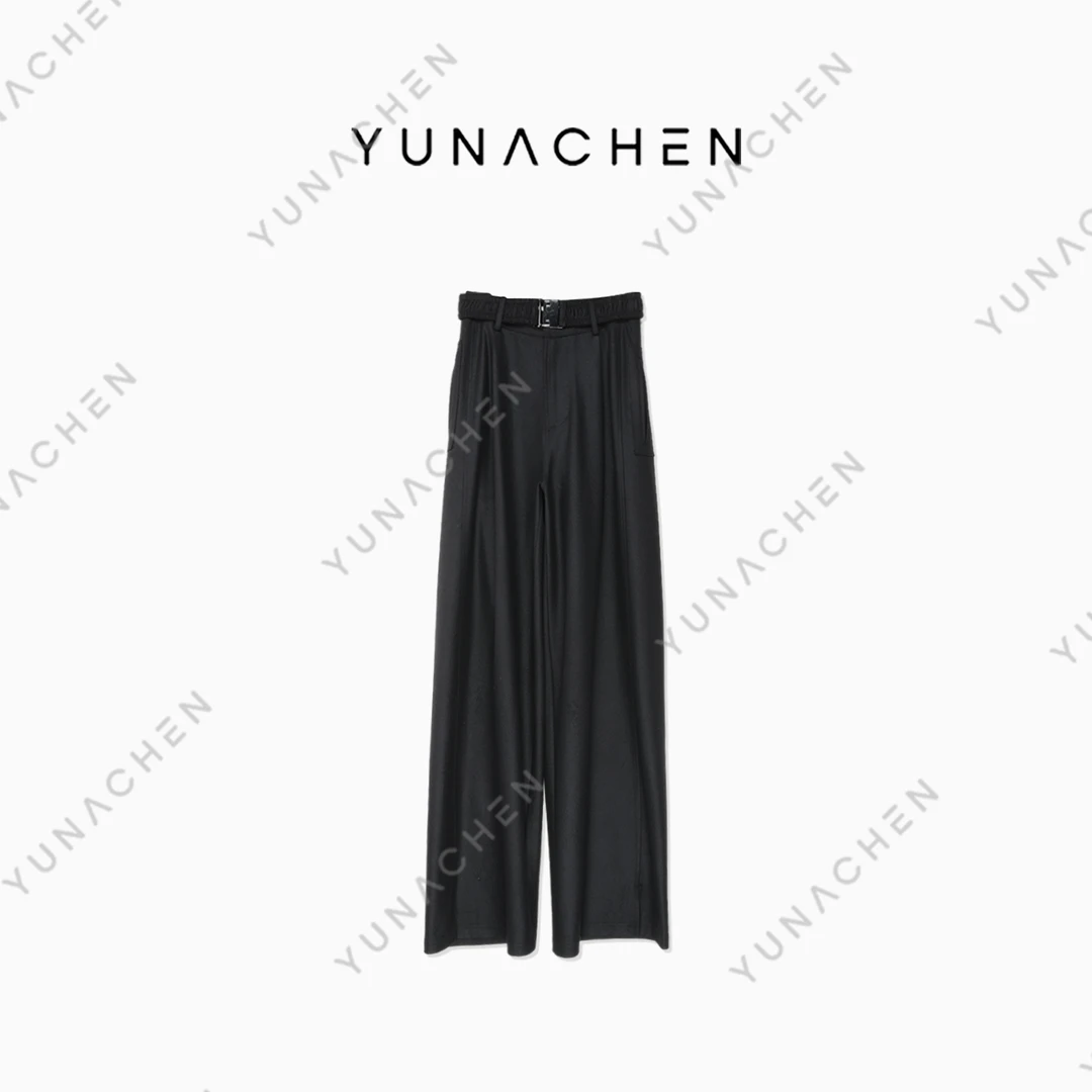 YUNACHEN现货【零落星辰】时尚直筒百搭女士休闲裤 03-999-G23QK13A