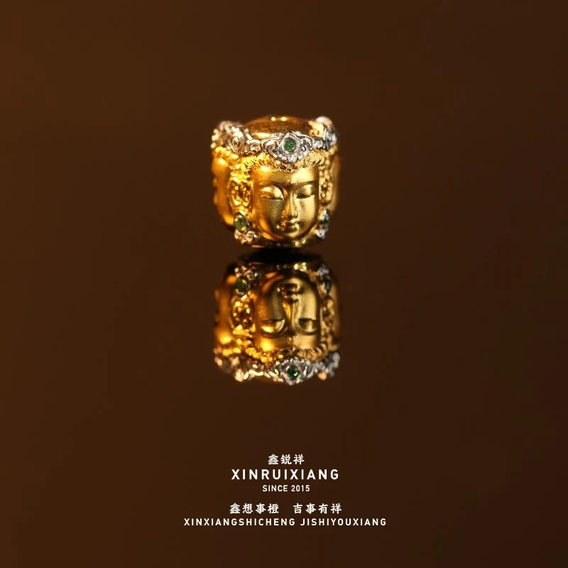 鑫锐祥 金版迷你版 三世佛 18k金