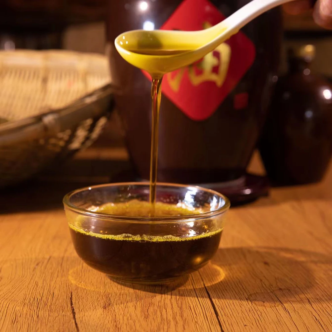 （榕姐伙食）贵州农村小榨菜籽油-9.2斤家庭食用油