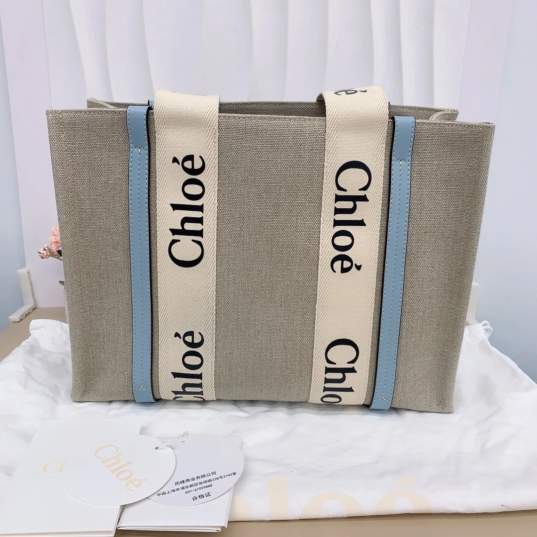 99新 Chloe/蔻依 奢物瑾选 托特系列 中号附件尘袋发票23年休闲