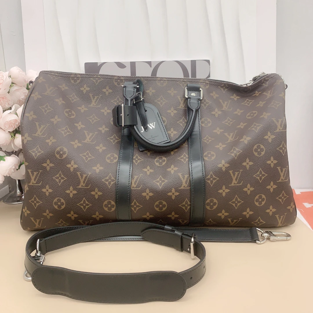 95新 LouisVuitton/路易威登 奢物瑾选 keepall 45 旅行袋编码20