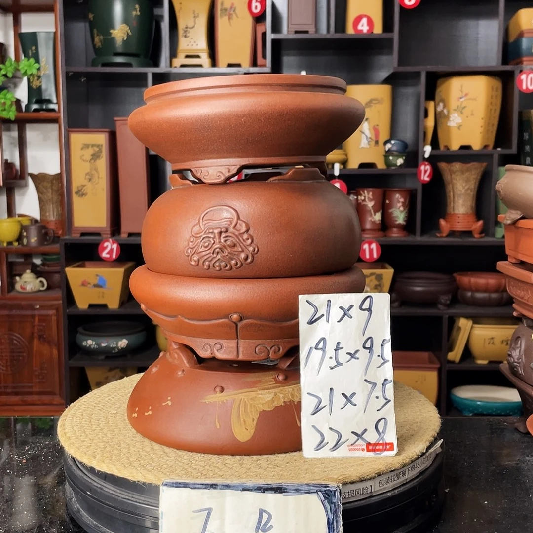 紫砂20CM(含)-50CM(不含)花盆