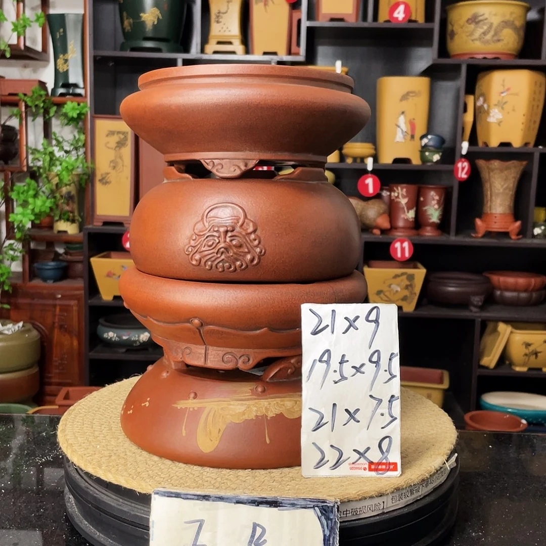 紫砂20CM（含）-50CM（不含）花盆