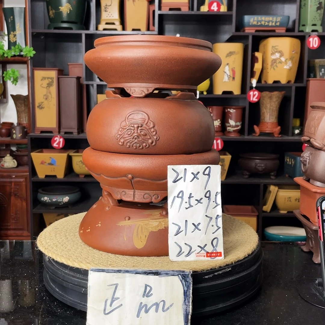 紫砂20CM（含）-50CM（不含）花盆