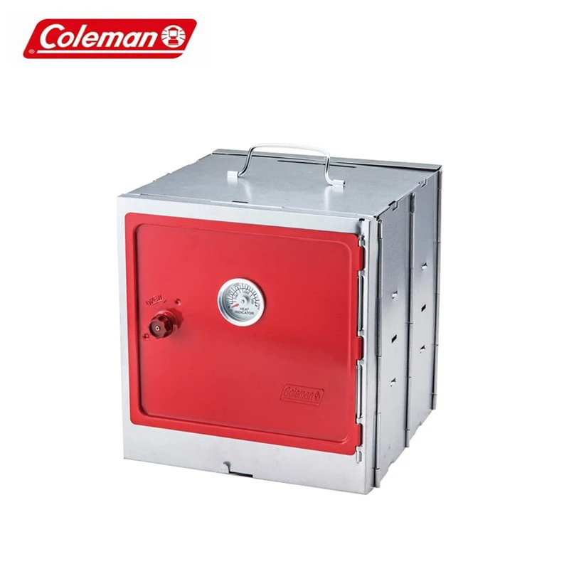 日本进口coleman烤箱户外营地折叠便携食物烟熏烘焙焖烤炉烧烤箱