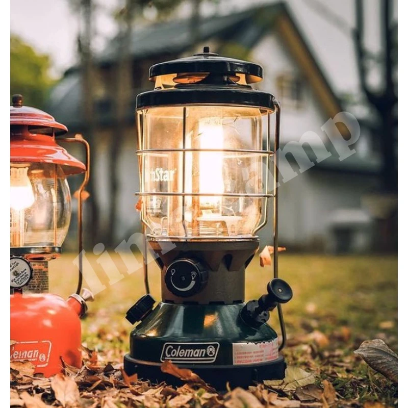 美国Coleman NorthStar科勒曼北极星汽灯油灯双燃料 小红帽露营灯