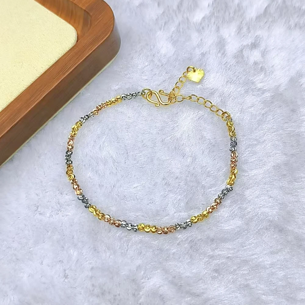 轻奢时尚三彩手链254