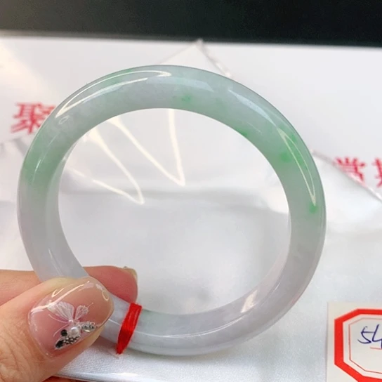 翡翠手镯未镶嵌7049天然翡翠A货