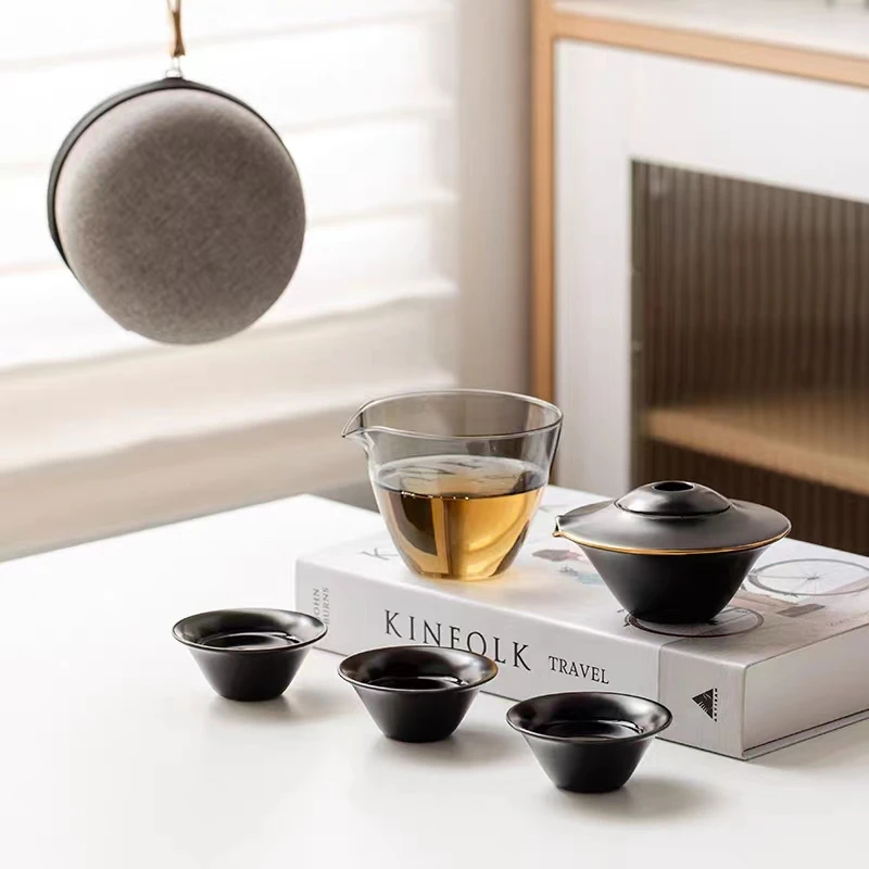 飞碟旅行茶具
