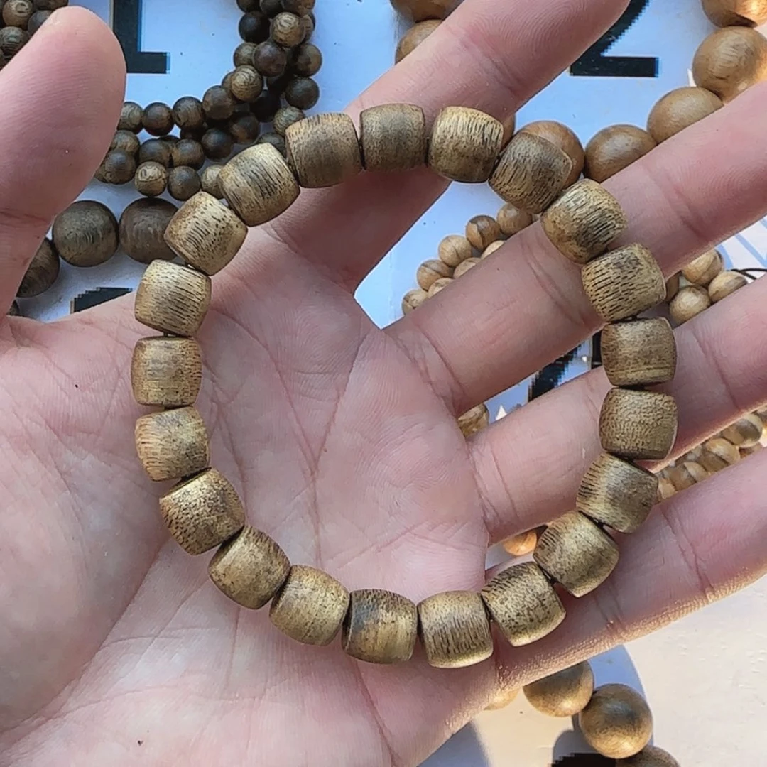 【闪购商品】1.0鼓珠 沉香手串 多样性一条