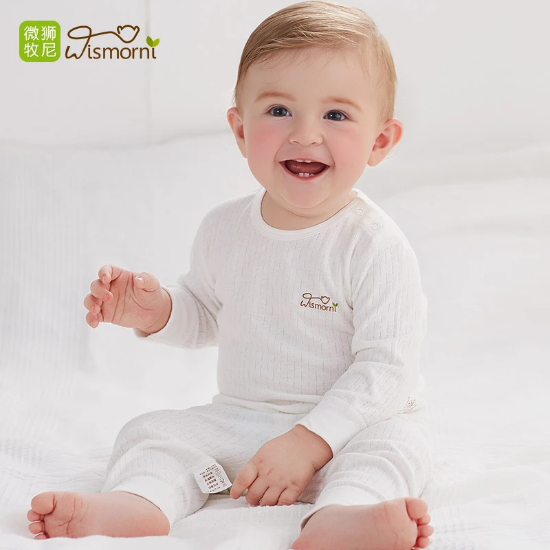 【微狮牧尼-分体套装】新生儿衣服春夏秋薄款婴儿衣服保暖打底内衣