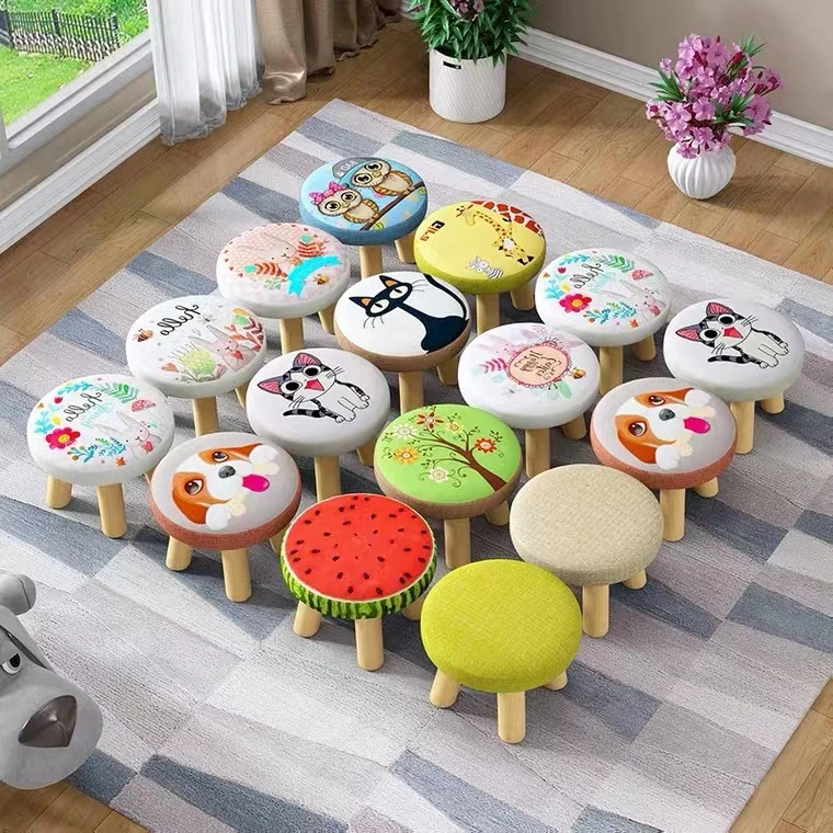 小凳子实木小凳子沙发凳茶几凳家用换鞋凳儿童板凳小凳子矮凳板凳