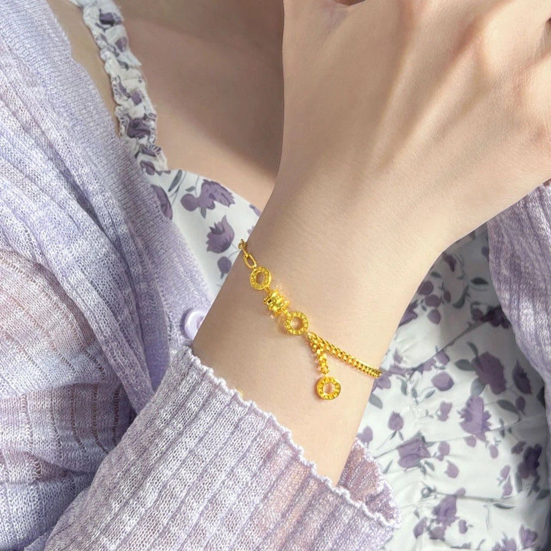 合金手链  520流苏小蛮腰手链 女款气质时尚百搭饰品个性手饰品