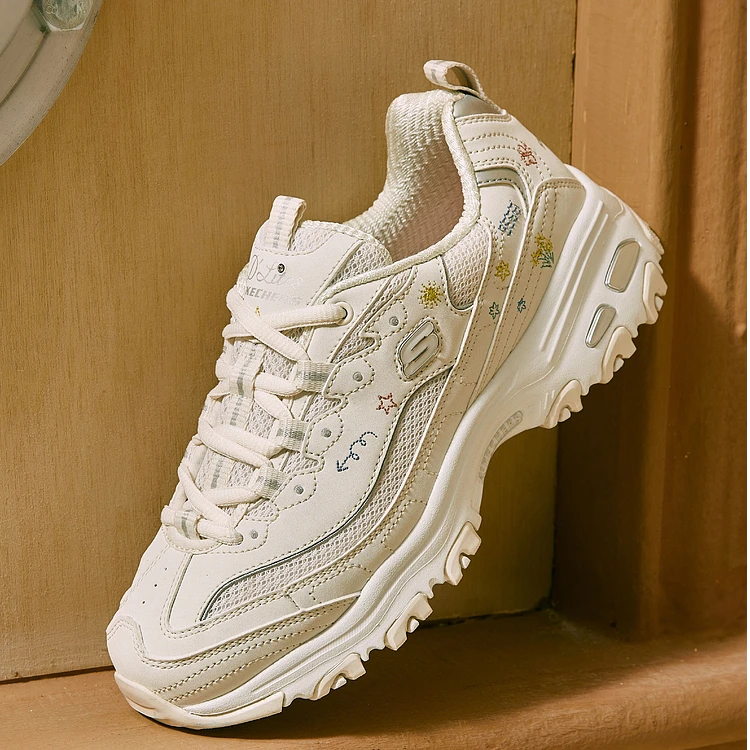 【夏季花心熊】斯凯奇熊猫鞋女时尚百搭休闲运动鞋增高显瘦896155