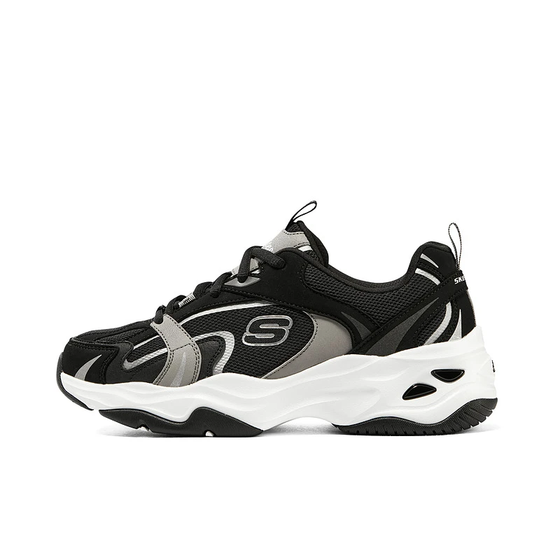 Skechers斯凯奇女鞋时尚潮流运动鞋舒适简约厚底休闲老爹鞋896190
