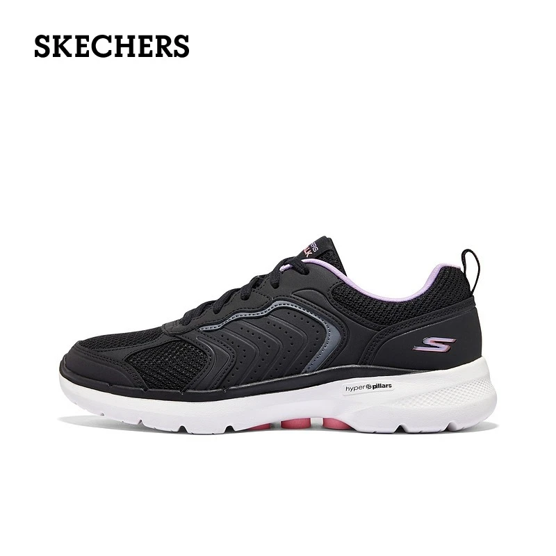 Skechers斯凯奇2023年秋季女高回弹轻质舒适运动健步鞋124633