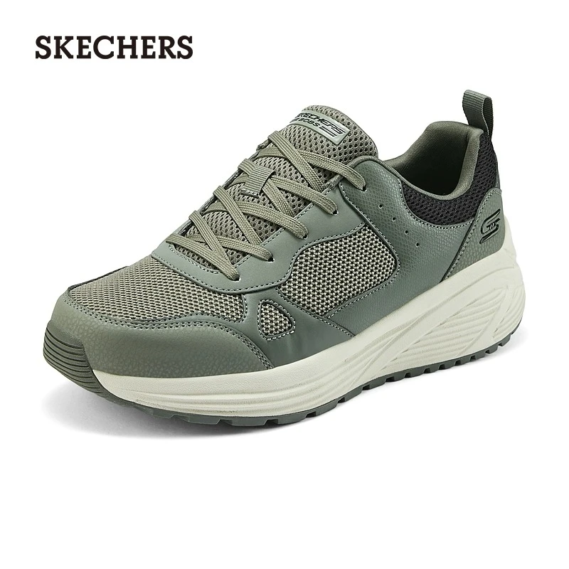 SKECHERS/斯凯奇新款男士舒适休闲鞋缓震舒适轻质运动鞋118055