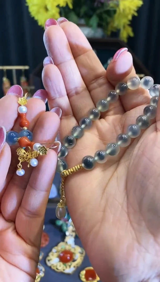【闪购商品】玛瑙/玉髓一套未镶嵌多样性发货  无品质问题不退不换