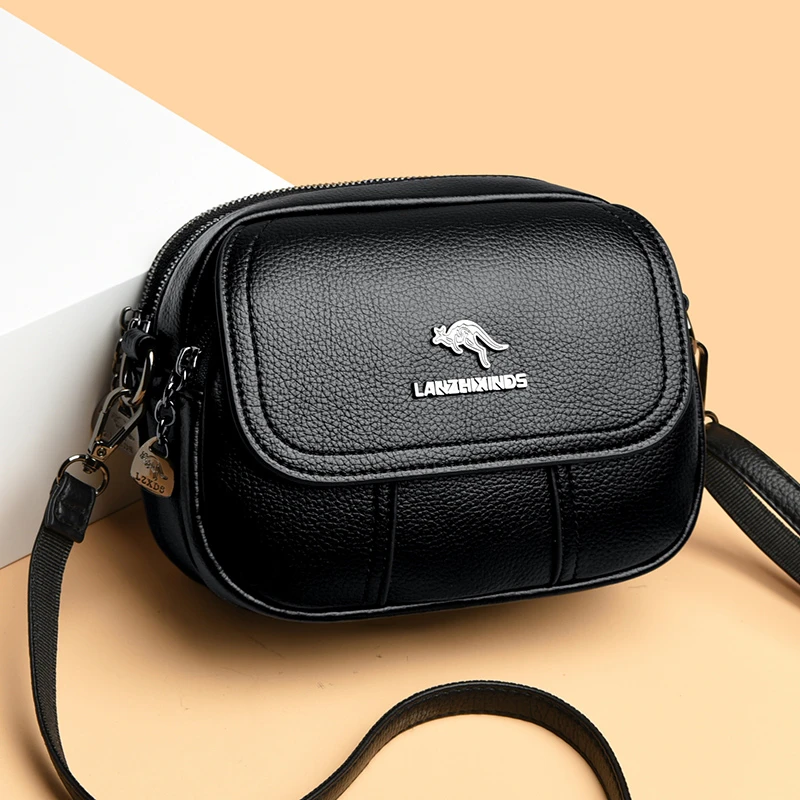 爆款正品女士包包时尚百搭洋气斜挎包简约气质单肩包休闲女包真皮