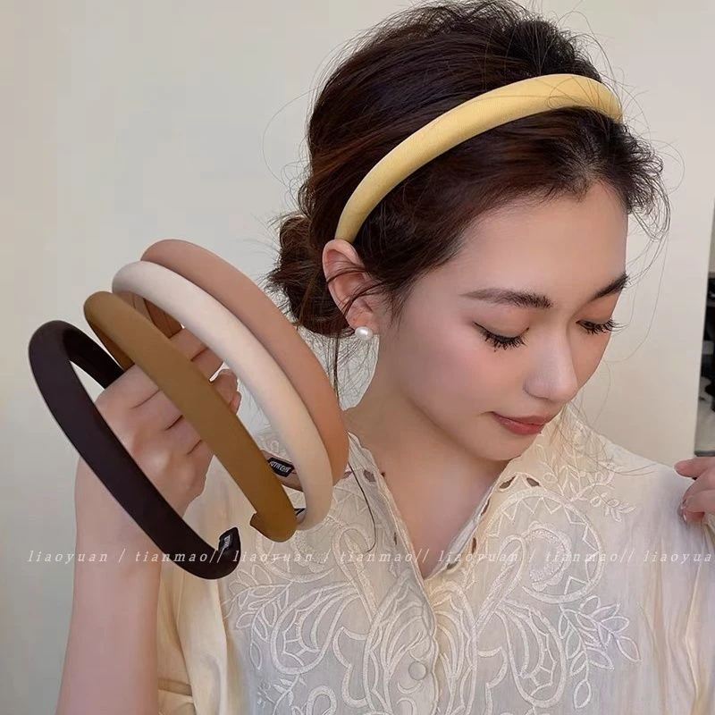 洗脸学生党森系美学优雅~复古细边发箍女高级感简约头箍ins风头饰