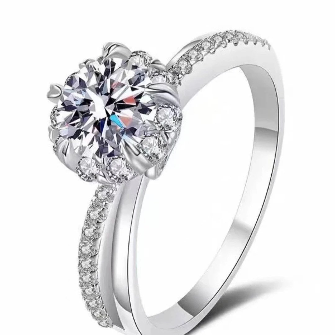 【甄钻坊】女款公主出嫁 1.0ct  戒指