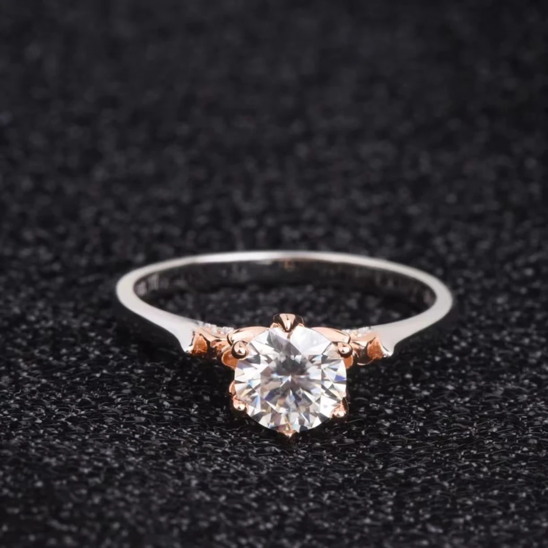 【甄钻坊】  出水芙蓉  1ct 女戒指