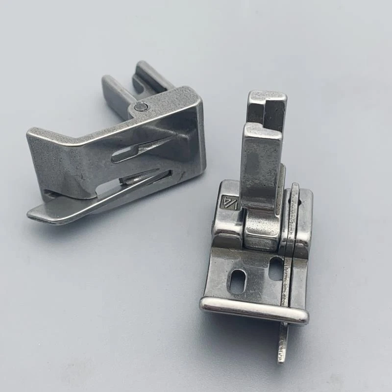 380双针双链全钢压脚3/16 1/4 1/2左右带刀止口0.1 0.2