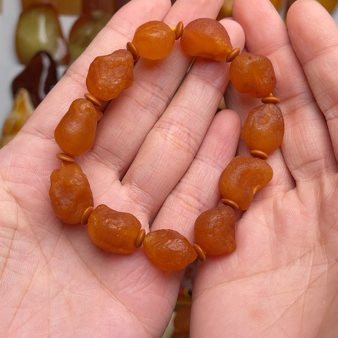 【闪购商品】蜜蜡颈饰未镶嵌小****6