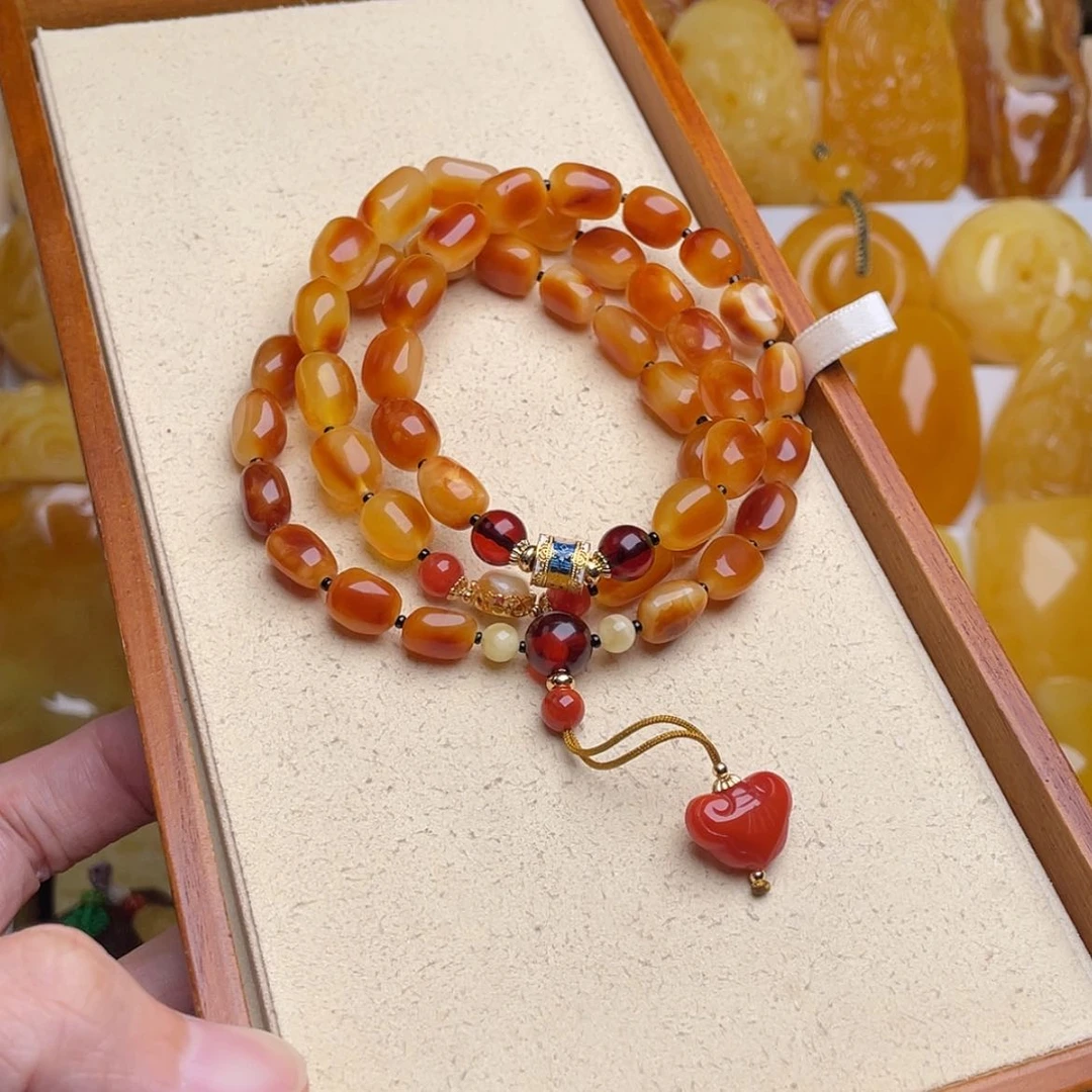 【闪购商品】蜜蜡手链未镶嵌