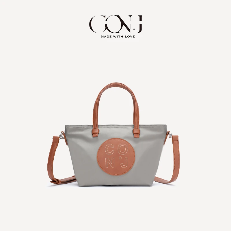 CON.J秋季新款简约轻便小众高级时尚女士斜挎手提包轻奢百搭经典