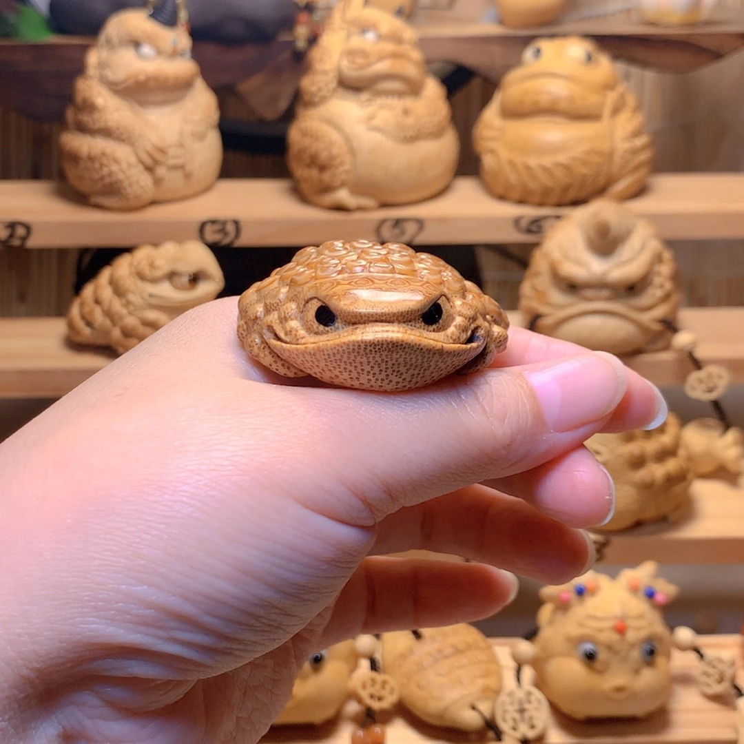 【闪购商品】H老料小扁蟾