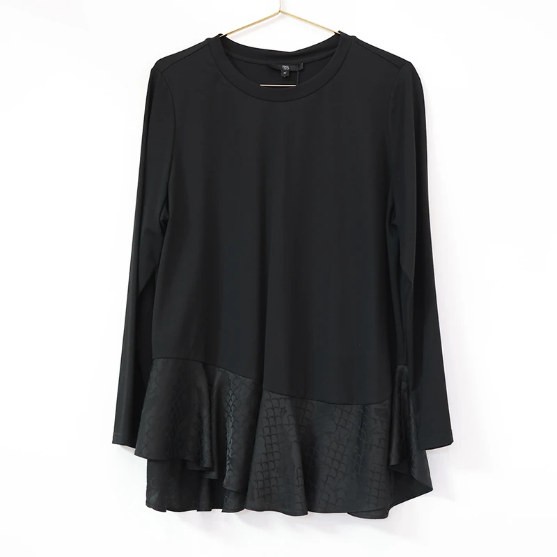 【蓉主儿专属】轮廓凡鸟短袖女t恤长袖上衣休闲打底衫F233Y003-1