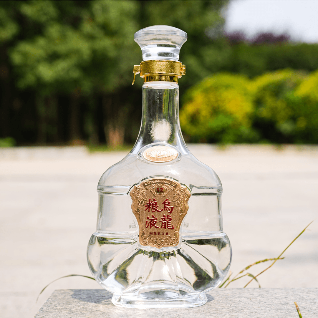 乌龙粮液河南名牌老酒珍藏十二年自饮送礼45度500ml