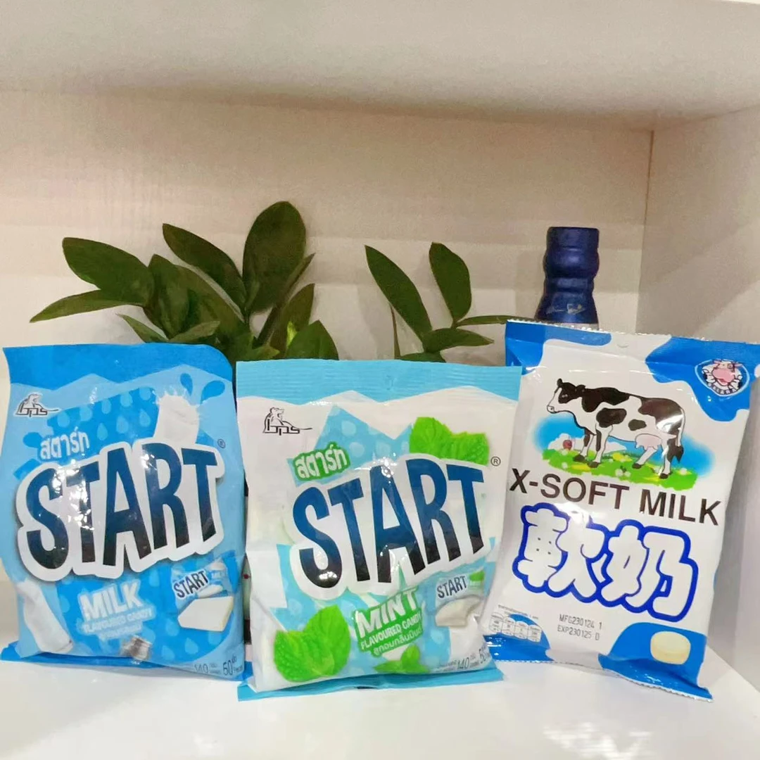 东南亚特产薄荷牛奶糖果