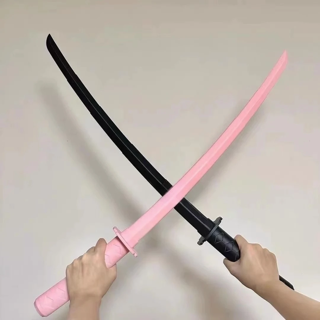 网红3d打印伸缩武士刀塑料重力玩具刀伸缩刀螺旋伸缩剑
