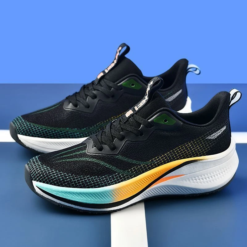 中考体测跑鞋跑鞋专业缓震跑鞋比赛训练运动竞速情侣款跑步鞋